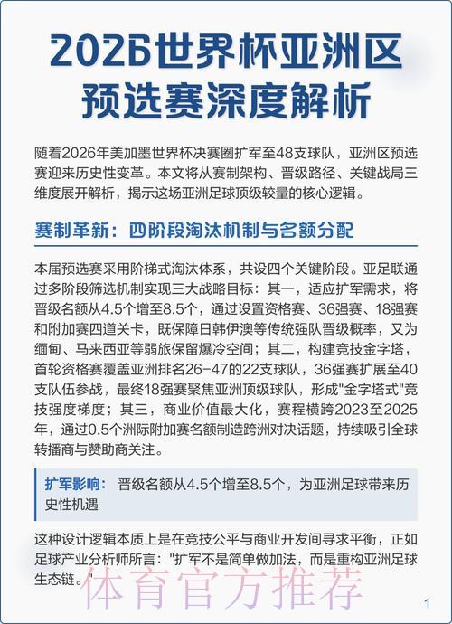 世界杯预选赛深度解析权威攻略与实用技巧