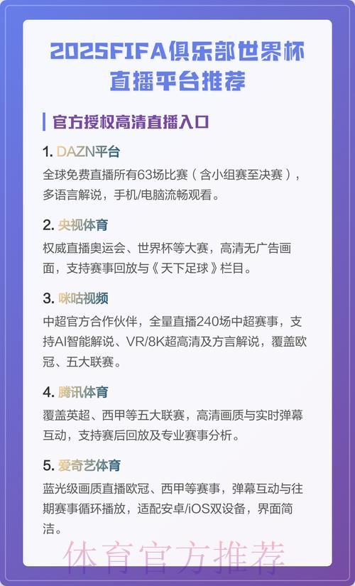 精选高清世界杯赛事直播在线观看平台推荐